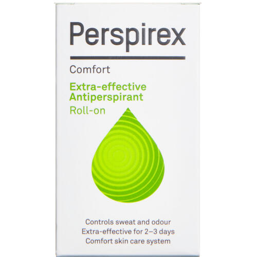 Køb Perspirex Comfort Extra-effective Antiperspirant Roll-on 20ml online hos apotekeren.dk