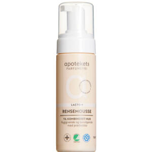 Køb Apotekets Lacto + Parfumefri Rensemousse Kombineret Hud 150 ml online hos apotekeren.dk