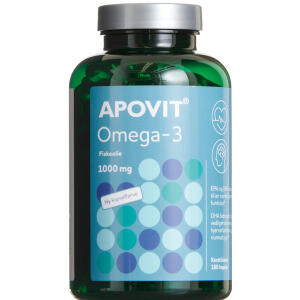 Køb APOVIT Omega-3 1000 mg 180 stk. online hos apotekeren.dk