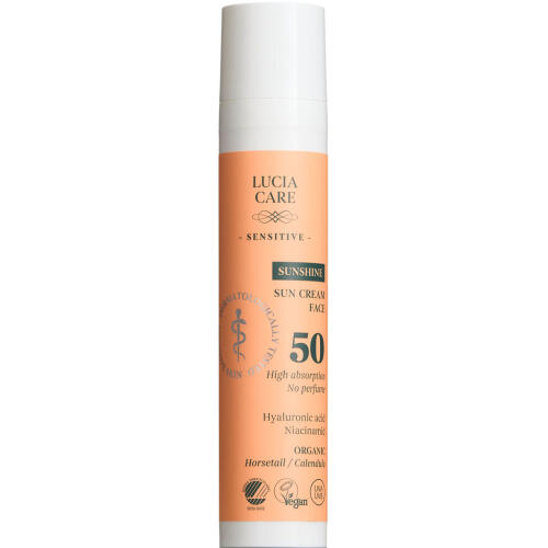 Køb Lucia Care Sunshine Face Cream SPF 50 50 ml online hos apotekeren.dk