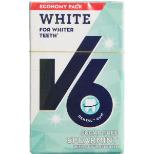 Køb V6 ØKOPAK SPEARMINT WHITE online hos apotekeren.dk