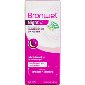 Køb Bronwel Night Hostesaft 120 ml online hos apotekeren.dk