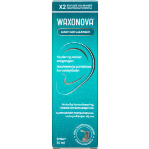 Køb Waxonova Daily Ear Cleanser Spray 30 ml online hos apotekeren.dk