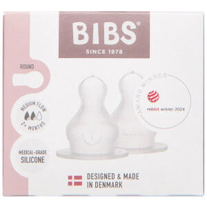 Køb BIBS FLASKESUT RUND MED.FLOW online hos apotekeren.dk