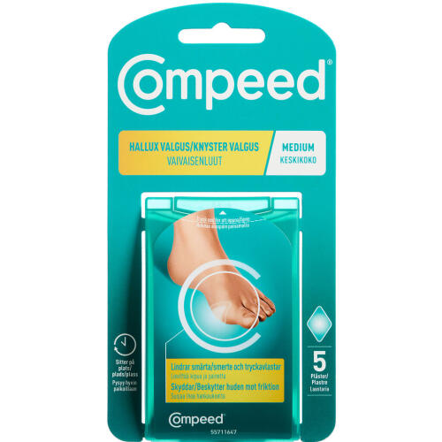 Køb Compeed Plaster Til Knyste 5 stk. online hos apotekeren.dk