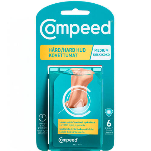 Køb Compeed Plaster Til Hård Hud 6 stk. online hos apotekeren.dk