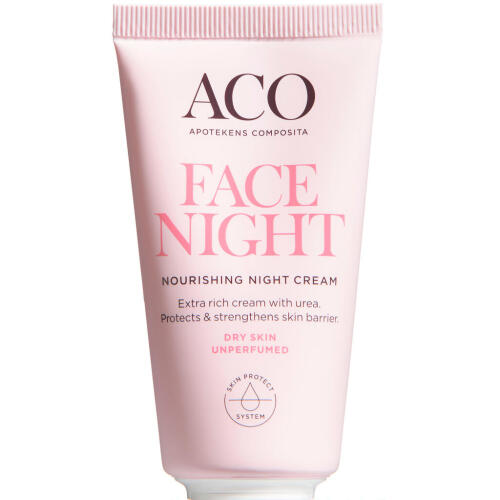 Køb ACO Face Night Nourishing Cream 50 ml online hos apotekeren.dk