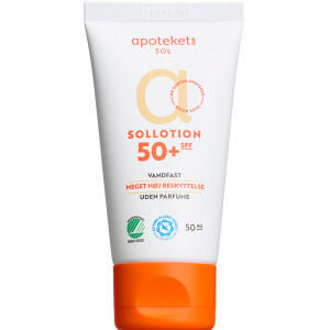 Køb Apotekets Sollotion SPF50+ Rejs 50 ml online hos apotekeren.dk