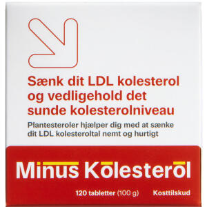 Køb MINUS KOLESTEROL TABLETTER online hos apotekeren.dk