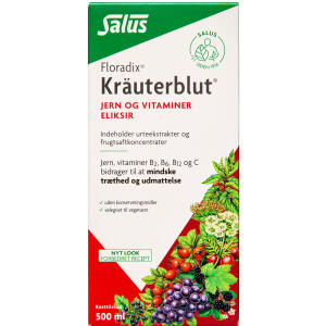 Køb Krauterblut Eliksir 500 ml online hos apotekeren.dk