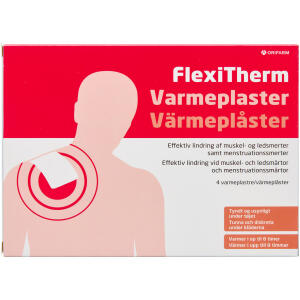 Køb FlexiTherm Varmeplaster 4 stk. online hos apotekeren.dk