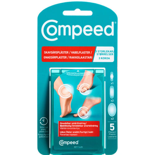 Køb COMPEED VABELPLASTER MIX online hos apotekeren.dk