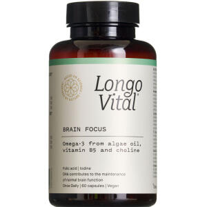 Køb Longo Vital Daily Essentials Brain Focus 60 stk online hos apotekeren.dk
