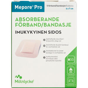 Køb MEPORE PRO 6X7CM online hos apotekeren.dk