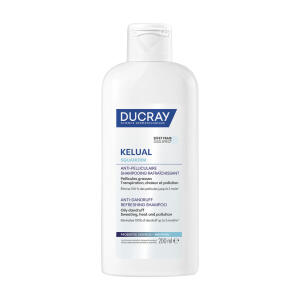 Køb Ducray Kelual Squanorm Refreshing Shampoo 200 ml online hos apotekeren.dk