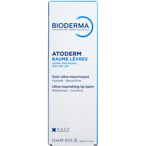 Køb Bioderma Atoderm Lip Balm 15 ml online hos apotekeren.dk