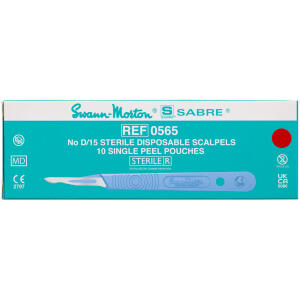 Køb Sabre Skalpeltype D/15 steril 10 stk. online hos apotekeren.dk