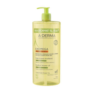 Køb A-Derma Exomega Control Shower Oil 1000 ml online hos apotekeren.dk