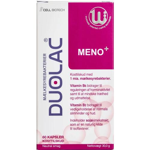 Køb Duolac Meno+ 60 stk. online hos apotekeren.dk