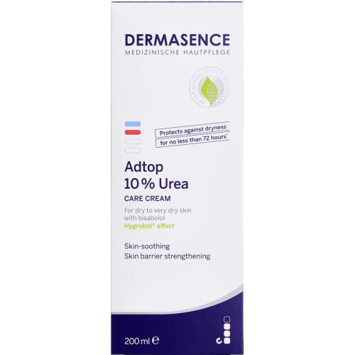 Køb Dermasence Adtop 10% Urea Cream 200ml online hos apotekeren.dk