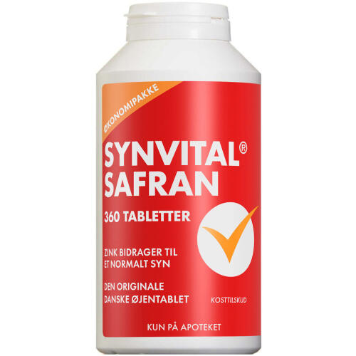 Køb SYNVITAL SAFRAN online hos apotekeren.dk
