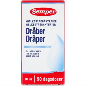Køb Semper Mælkesyrebakterier Dråber 10 ml online hos apotekeren.dk