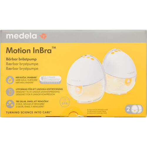 Køb MEDELA MOTION INBRA EL. DBL. online hos apotekeren.dk