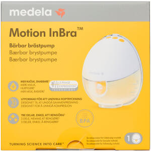 Køb Medela Motion InBra Elektrisk Enkelt Brystpumpe 1 stk. online hos apotekeren.dk