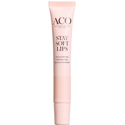 Køb Aco Stay Soft Lips Shimmer 12 ml online hos apotekeren.dk