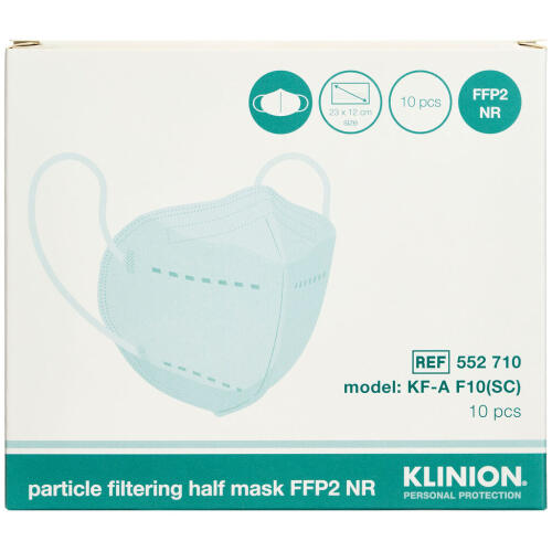 Køb KLINION MASKE TYPE FFP2 online hos apotekeren.dk