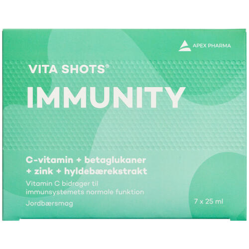 Køb Vita Shots Immunity 7 x 25 ml online hos apotekeren.dk