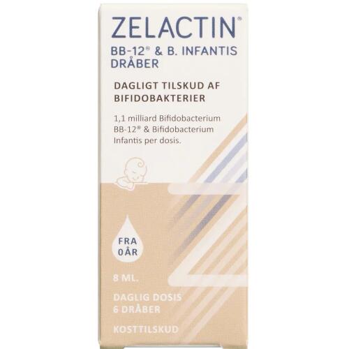 Køb Zelactin BB-12 & B. Infantis Dråber 8 ml online hos apotekeren.dk