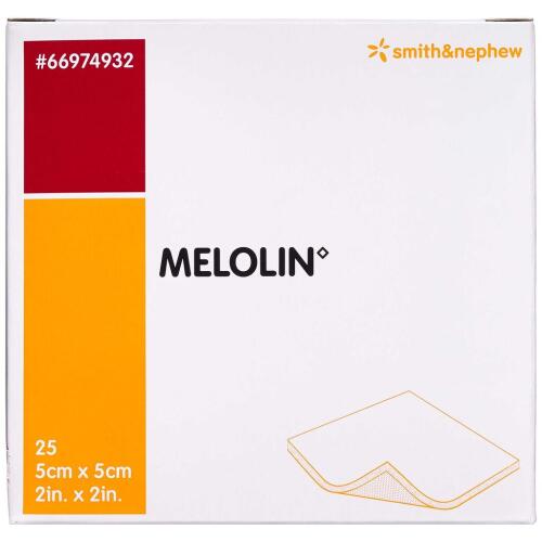 Køb MELOLIN kompresser 5 x 5 cm 25 stk. online hos apotekeren.dk