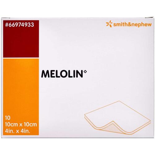 Køb MELOLIN kompresser 10 x 10 cm 10 stk. online hos apotekeren.dk