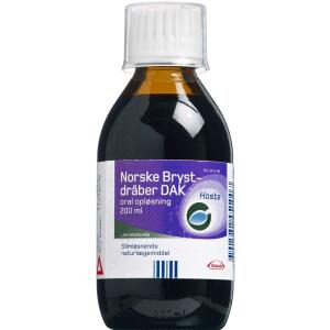 Køb Norske Brystdråber mikstur 200 ml online hos apotekeren.dk