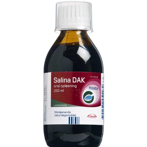 Køb Salina DAK Mikstur 200 ml online hos apotekeren.dk