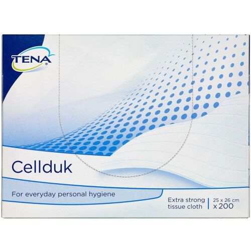 Køb Tena-Cellduk vaskeklud 200 stk. online hos apotekeren.dk