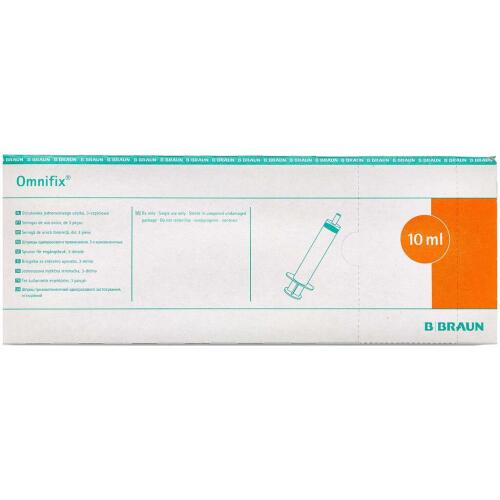 Køb Sprøjte Omnifix Luer 10 ml 100 stk. online hos apotekeren.dk