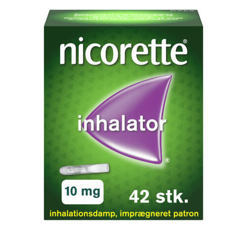 Køb NICORETTE INH.DAMP 10MG online hos apotekeren.dk