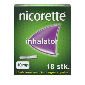 Køb NICORETTE INH.DAMP 10MG online hos apotekeren.dk