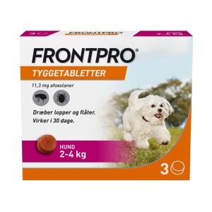 Køb FRONTPRO TYGGETABLET 11,3 MG online hos apotekeren.dk