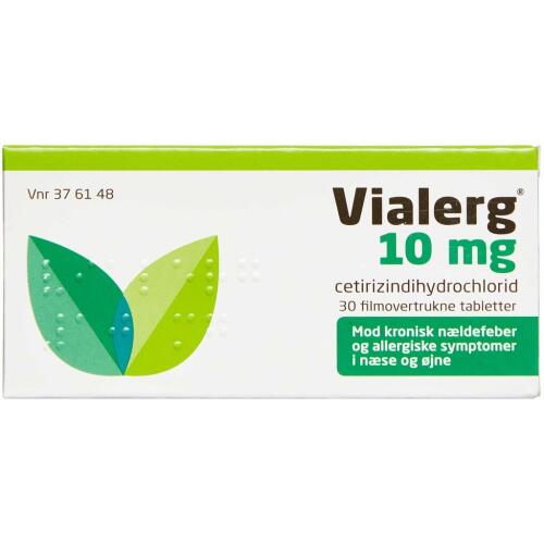 Køb VIALERG TABL 10 MG online hos apotekeren.dk