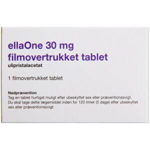 Køb ELLAONE TABLET 30 MG online hos apotekeren.dk