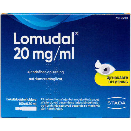 Køb LOMUDAL ØJENDRÅBER 20 MG/ML online hos apotekeren.dk