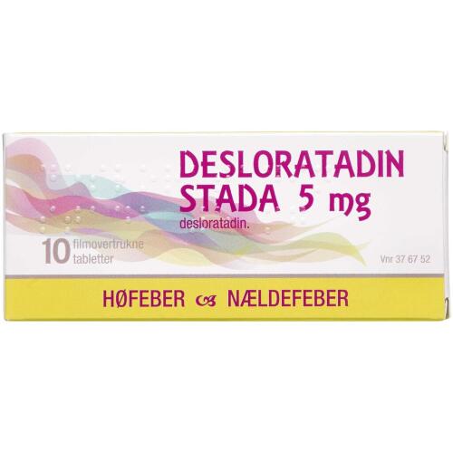 Køb DESLORATADIN TABL 5 MG (STADA online hos apotekeren.dk