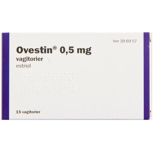 Køb OVESTIN VAGITORIE 0,5MG online hos apotekeren.dk
