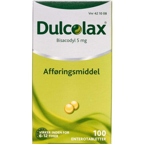 Køb DULCOLAX ENTEROTABL 5 MG online hos apotekeren.dk