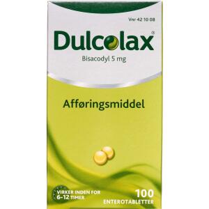 Køb Dulcolax enterotabletter 5 mg 100 stk. online hos apotekeren.dk