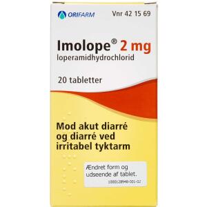 Køb IMOLOPE TABL 2 MG (ORIFARM) online hos apotekeren.dk