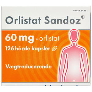 Køb ORLISTAT SANDOZ KAPS 60 MG online hos apotekeren.dk